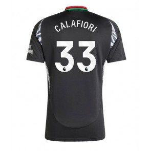 Arsenal Riccardo Calafiori #33 Bortatröja 2024-25 Kortärmad